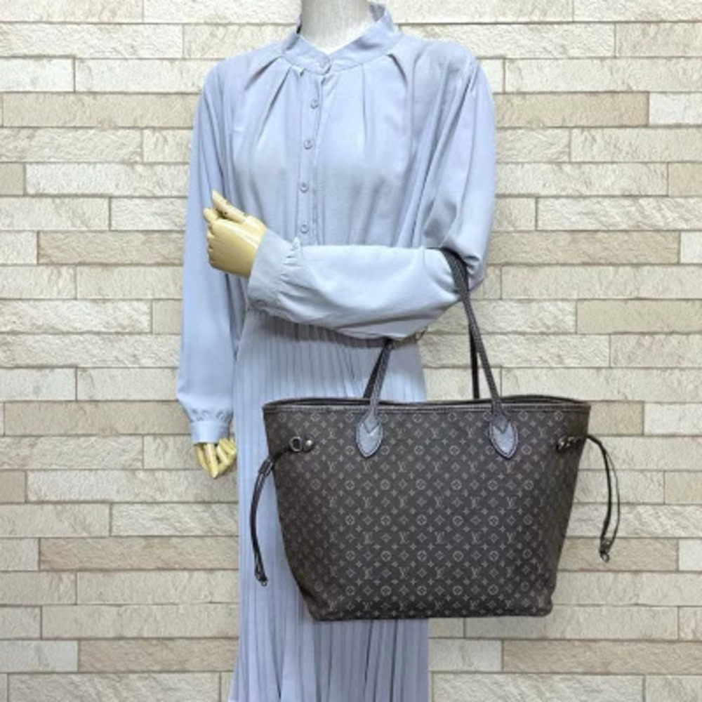 Louis Vuitton Neverfull Monogram Idylle Tote Bag Brown - Picture 2 of 8
